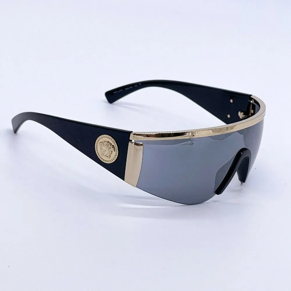 Full Set Womens Versace Grey Mirror Sunglasses!